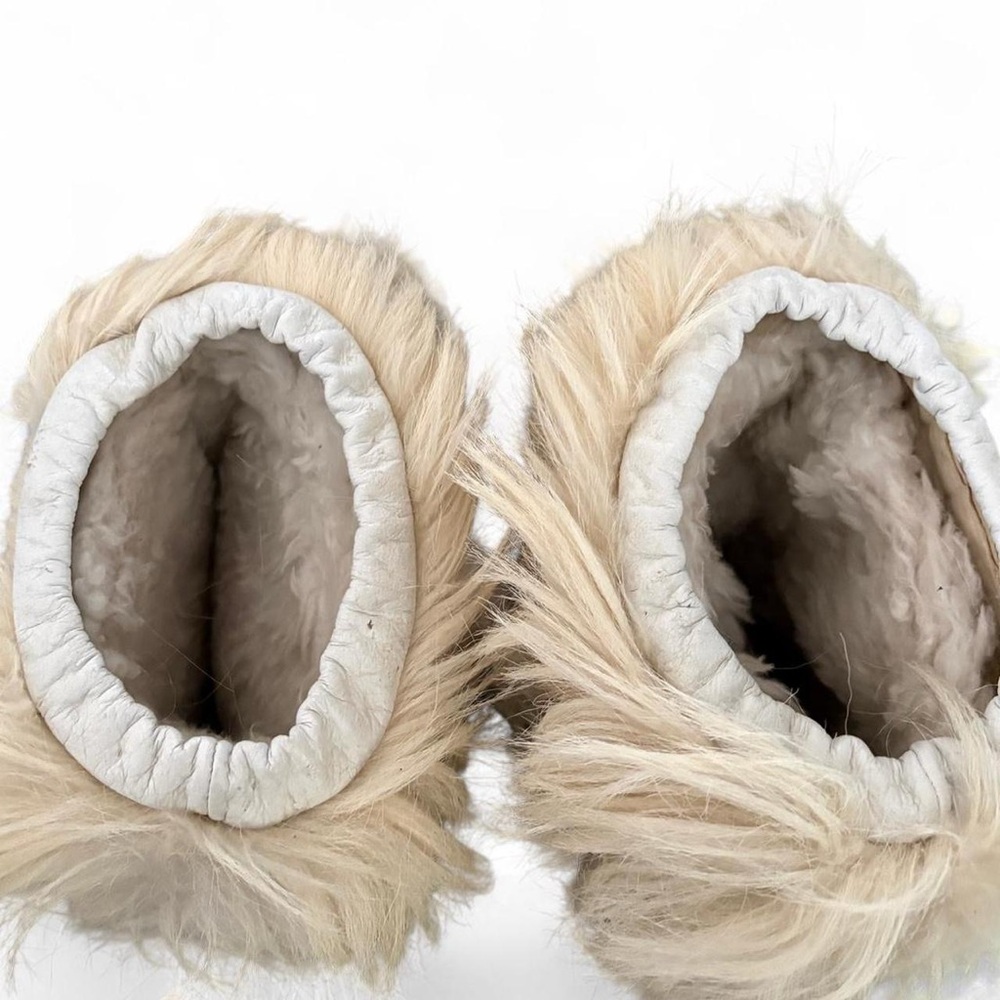 Vintage Fur Apres Ski Boots by Vendramini - Picture 4 of 5